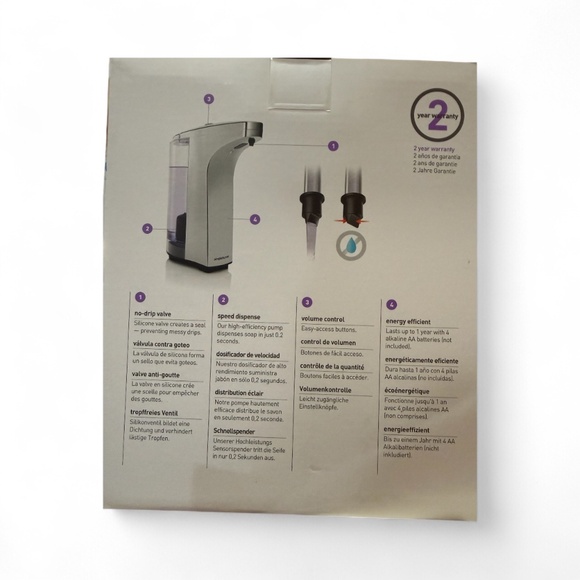 SimpleHuman Compact Sensor Pump - NEW - Picture 2 of 2